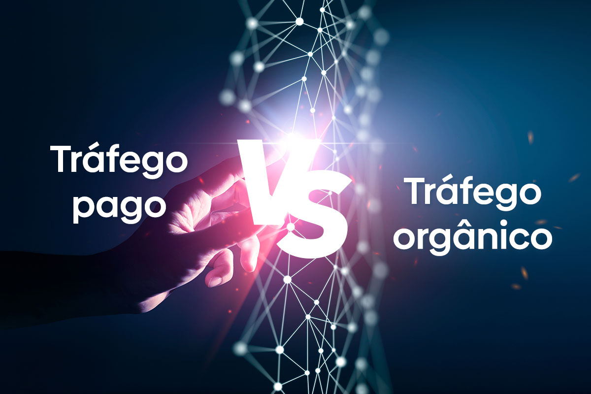 Tráfego pago ou orgânico
